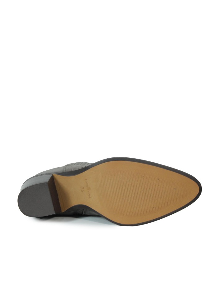 BOTINES COWBOY MUJER DE TACÓN ALPE 2581-1134 GRIS