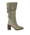 BOTA DE MUJER EN SERRAJE CON TACÓN ALPE CAMDEN 5219-1137 TAUPE