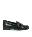 ZAPATO DE PIEL CON HEBILLAS DE MUJER APLAUSO SIERRA 22530 NEGRO