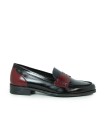ZAPATO MOCASÍN ELEGANTE PLANO APLAUSO 22539 NEGRO
