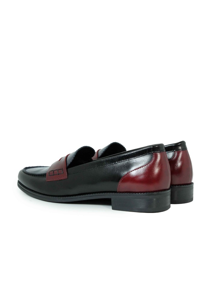 ZAPATO MOCASÍN ELEGANTE PLANO APLAUSO 22539 NEGRO