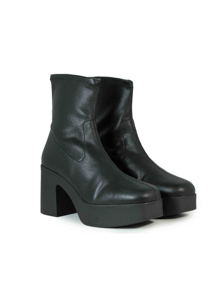 BOTINES DE TACÓN MEDIO APLAUSO MARLOW NEGRO