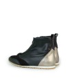 BOTÍN DEPORTIVO CON CREMALLERA APLAUSO NIN COMBI B NEGRO