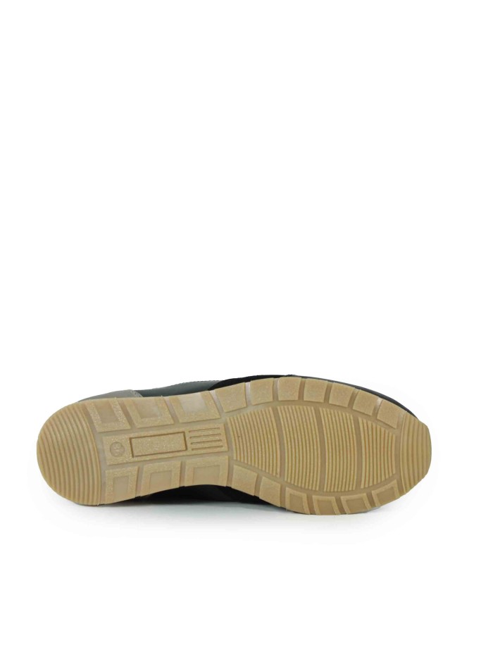 BOTÍN DEPORTIVO CON CREMALLERA APLAUSO NIN COMBI B NEGRO