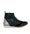 BOTÍN DEPORTIVO CON CREMALLERA APLAUSO NIN COMBI B NEGRO