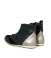 BOTÍN DEPORTIVO CON CREMALLERA APLAUSO NIN COMBI B NEGRO