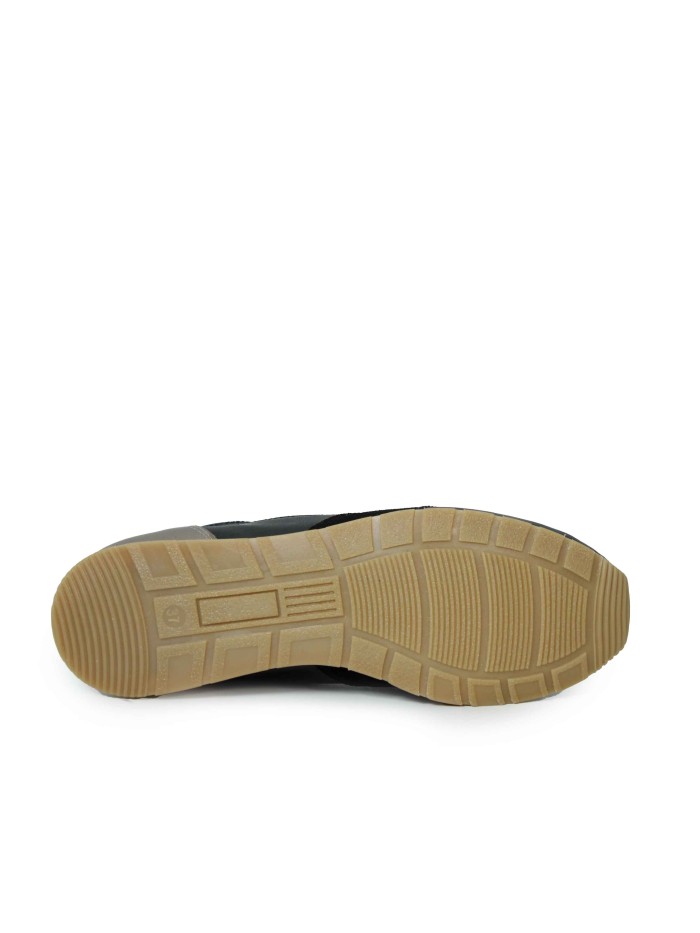 BOTÍN DEPORTIVO CON CREMALLERA APLAUSO NIN COMBI B NEGRO