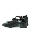 ZAPATO DE TACÓN MARY JANE TAUPE DE CHAROL APLAUSO 9996