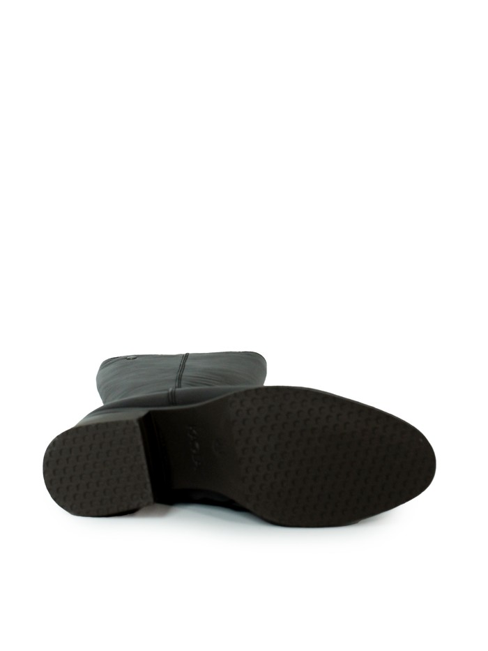 BOTAS DE TACÓN MEDIO APLAUSO 4364 NEGRO