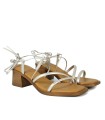 SANDALIAS DE TACÓN PLANTILLA DE GEL 2790 APLAUSO ORO