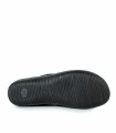 BOTÍN PLANO DE PIEL NEGRO APLAUSO 7236 NEGRO