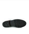 BLUCHER COMBINADO DE CHAROL NEGRO PARA MUJER APLAUSO ESPIGA 005