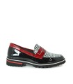 MOCASINES CON ANTIFAZ ESTAMPADOS PATA DE GALLO APLAUSO NOEL 013