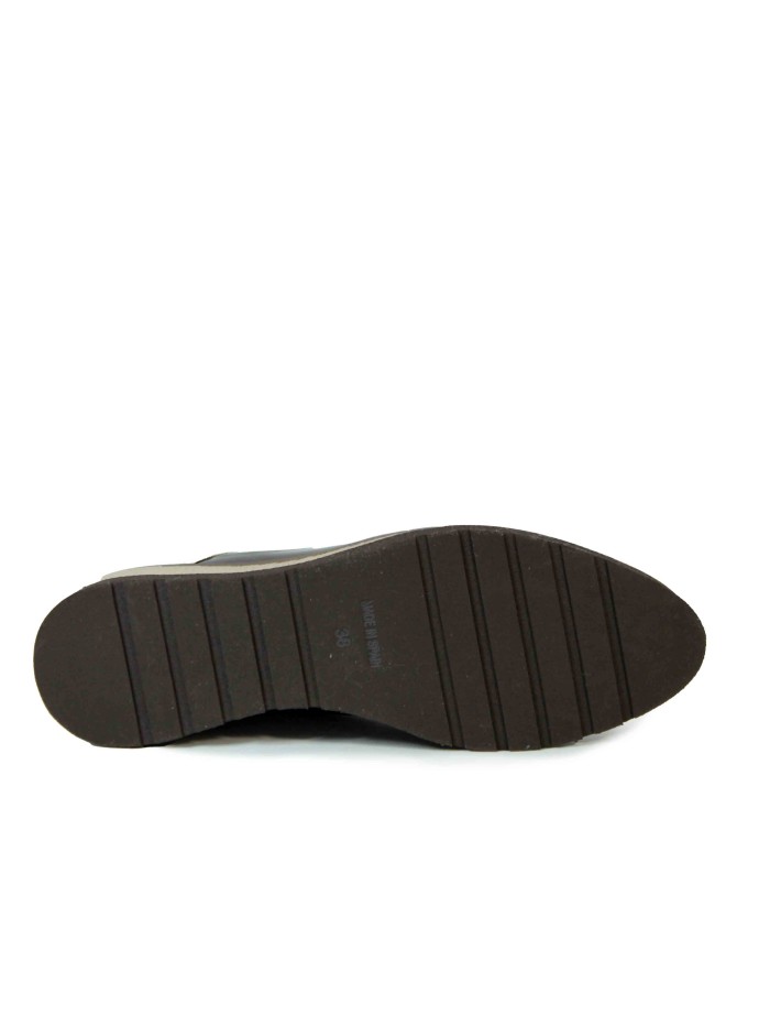 BLUCHER DE MUJER EN CHAROL MARRÓN APLAUSO ANGEL 006