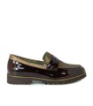 MOCASINES CON ANTIFAZ ESTAMPADOS PATA DE GALLO APLAUSO NOEL 019