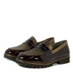MOCASINES CON ANTIFAZ ESTAMPADOS PATA DE GALLO APLAUSO NOEL 019