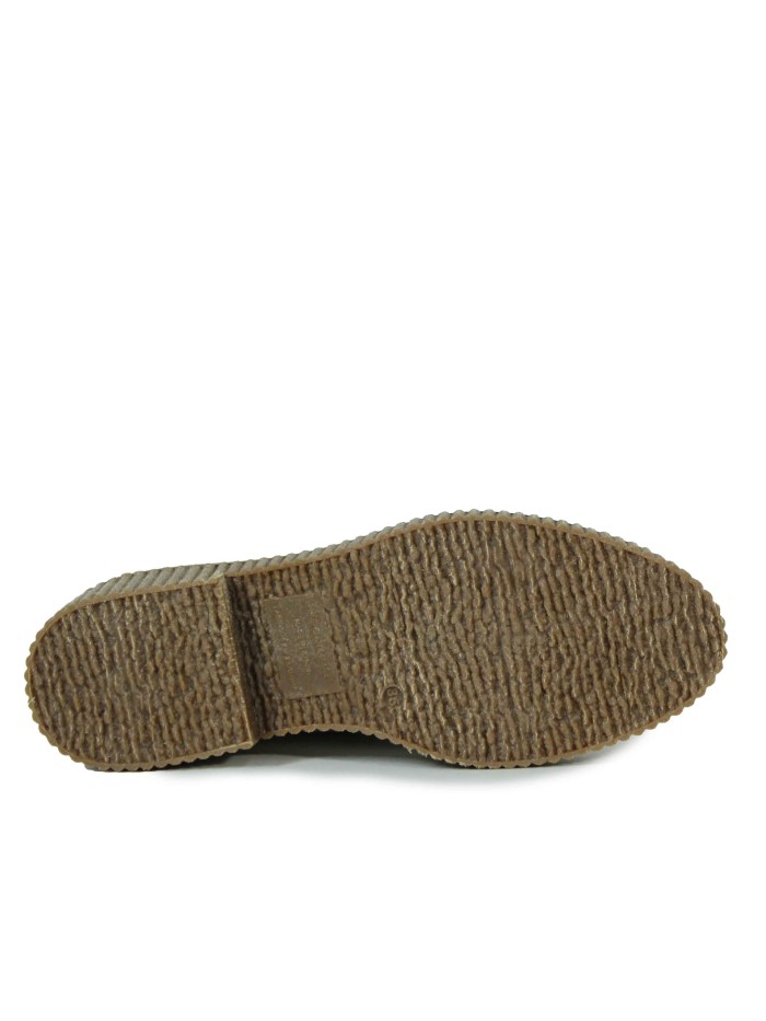 BLUCHER COMBINADO DE CHAROL NEGRO PARA MUJER APLAUSO MAGDA 014