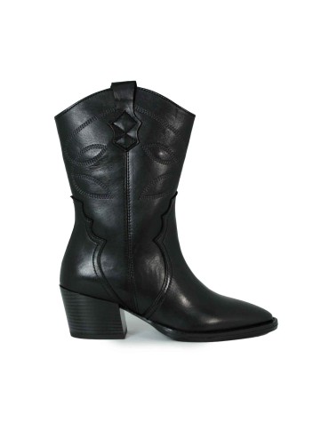 BOTA DE MUJER EN TENDENCIA DE PIEL APLAUSO JULENE NEGRO