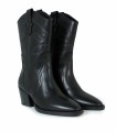 BOTA DE MUJER EN TENDENCIA DE PIEL APLAUSO JULENE NEGRO
