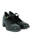 ZAPATO ESTILO MARY JANE CON TACÓN APLAUSO 5805 NEGRO