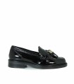 MOCASÍN DE CHAROL EN TENDENCIA APLAUSO 4823 NEGRO