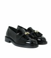 MOCASÍN DE CHAROL EN TENDENCIA APLAUSO 4823 NEGRO