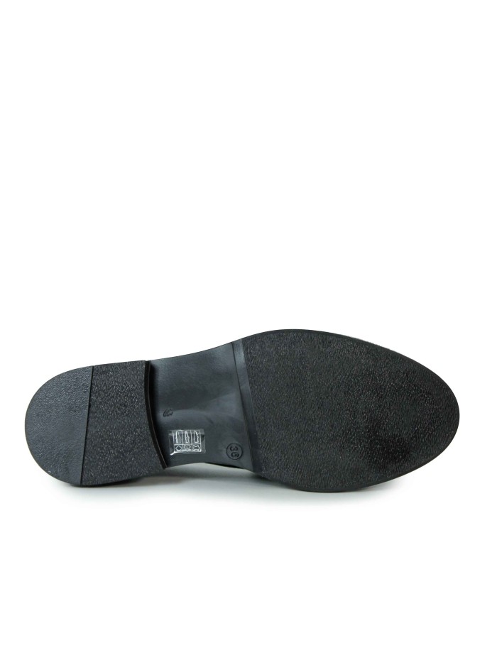 MOCASÍN DE CHAROL EN TENDENCIA APLAUSO 4823 NEGRO