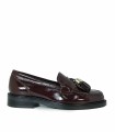 MOCASÍN DE CHAROL EN TENDENCIA APLAUSO 4823 BURDEOS