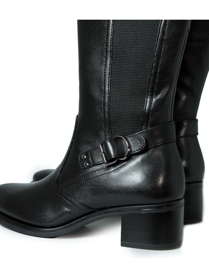 BOTAS TACÓN MEDIO APLAUSO LOR36 NEGRO