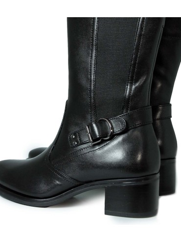 BOTAS TACÓN MEDIO APLAUSO LOR36 NEGRO