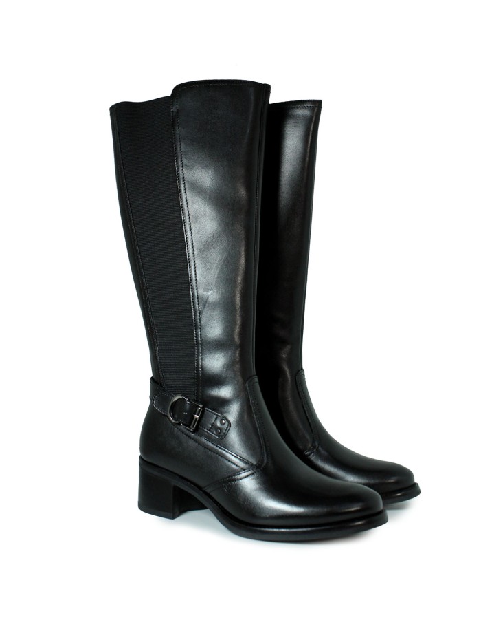 BOTAS TACÓN MEDIO APLAUSO LOR36 NEGRO
