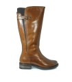 BOTA CAÑA ALTA DE PIEL APLAUSO LOR38 CUERO