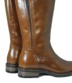 BOTA CAÑA ALTA DE PIEL APLAUSO LOR38 CUERO
