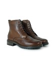 BOTA MUJER CON CORDONES APLAUSO LOR46 CUERO