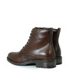 BOTA MUJER CON CORDONES APLAUSO LOR46 CUERO