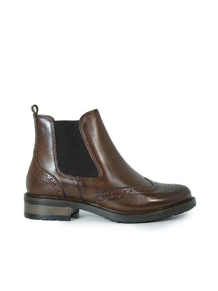BOTA MUJER EN TENDENCIA APLAUSO LOR47 CUERO