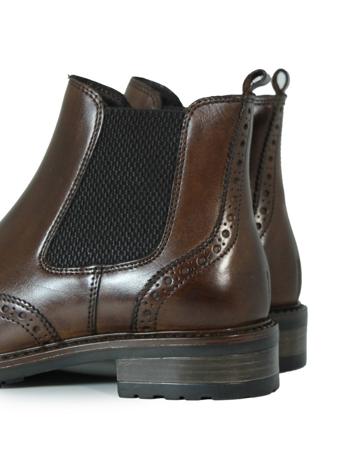 BOTA MUJER EN TENDENCIA APLAUSO LOR47 CUERO