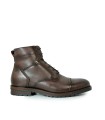 BOTA MILITAR DE CUERO APLAUSO LOR49 MARRÓN