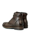 BOTA MILITAR DE CUERO APLAUSO LOR49 MARRÓN