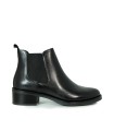 BOTÍN CHELSEA DE PIEL APLAUSO LOR42 NEGRO