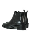 BOTÍN CHELSEA DE PIEL APLAUSO LOR42 NEGRO