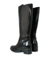 BOTA ALTA CON HEBILLA APLAUSO LOR36 NEGRO