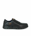 ZAPATOS DEPORTIVOS DE PIEL BAERCHI 4192 NEGRO