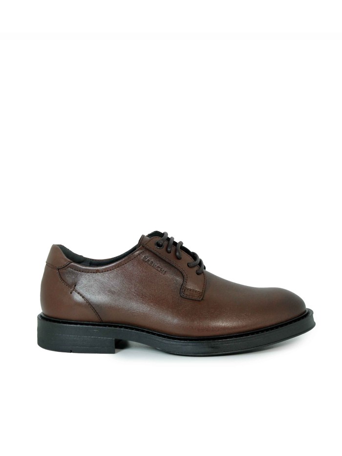 ZAPATO CONFORT DE PIEL MARRÓN PARA HOMBRE BAERCHI DACIA 1160
