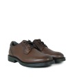 ZAPATO CONFORT DE PIEL MARRÓN PARA HOMBRE BAERCHI DACIA 1160