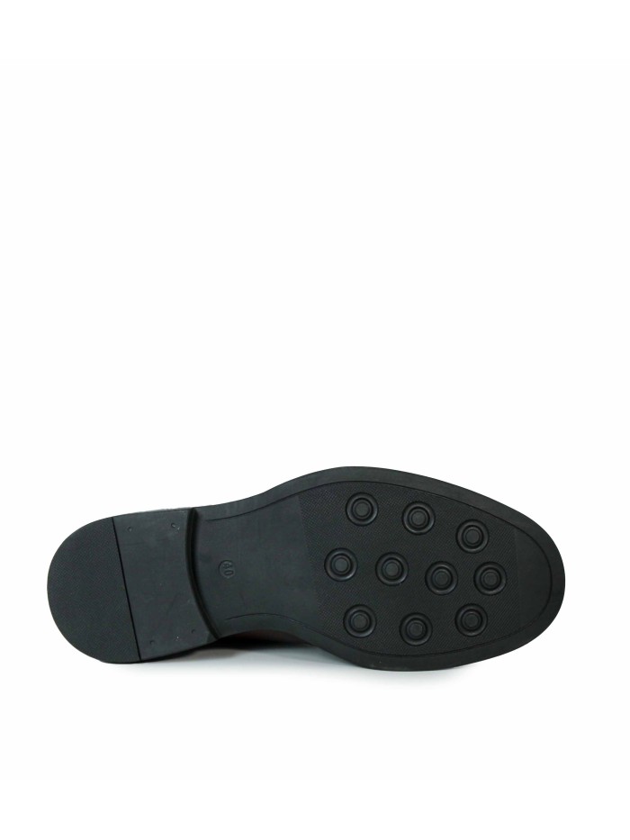 ZAPATO CONFORT DE PIEL MARRÓN PARA HOMBRE BAERCHI DACIA 1160