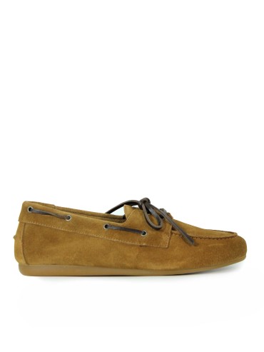 ZAPATOS DE PIEL DE ANTE BRYAN FOOTWEART 6700 MARRÓN