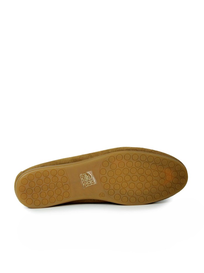 ZAPATOS DE PIEL DE ANTE BRYAN FOOTWEART 6700 MARRÓN