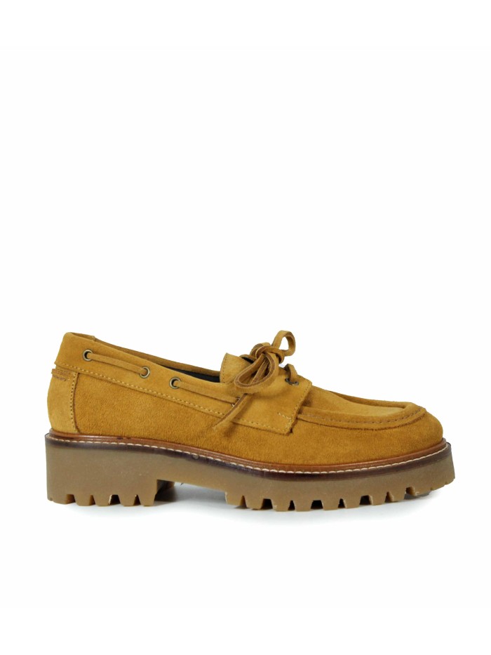 ZAPATO ESTILO NÁUTICO BRYAN FOOTWEART 4334 CAMEL