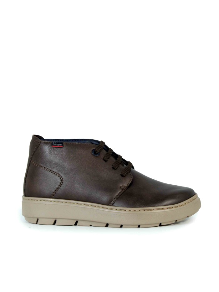 BOTAS DE PIEL CON CORDONES PARA HOMBRE CALLAGHAN ADAPTABLE 60601 MARRÓN